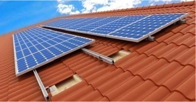 瓦片式光伏支架